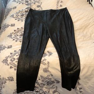 Kenneth Cole Black Stretch Pants